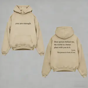 Men's Letter Print Pocket Drawstring Graphic Hoodie, Casual Soft Drop Shoulder Long Sleeves Hooded Sweatshirt Pullover Tops, Lazy School Streetwear Outfit, Going out Outfits, Spring Fall Menswear