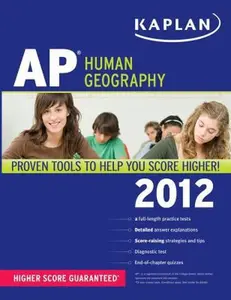 USED-Kaplan AP Human Geography 2012 by Kelly Swanson (Paperback)