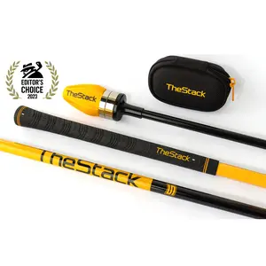 TheStack Swing Speed Trainer | Increase Club Speed | Swing Faster | Golf Swing Training Aid | Pair with MLM or MLM2PRO