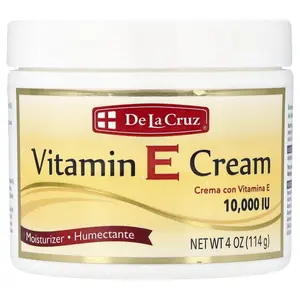 De La Cruz Vitamin E Cream, 4 oz (114 g)