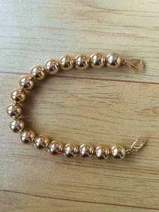 Smooth Round Bead Bag Chain, Lightweight Luxury Versatile Accessory, Handbag Removable Shoulder Strap Replacement Part