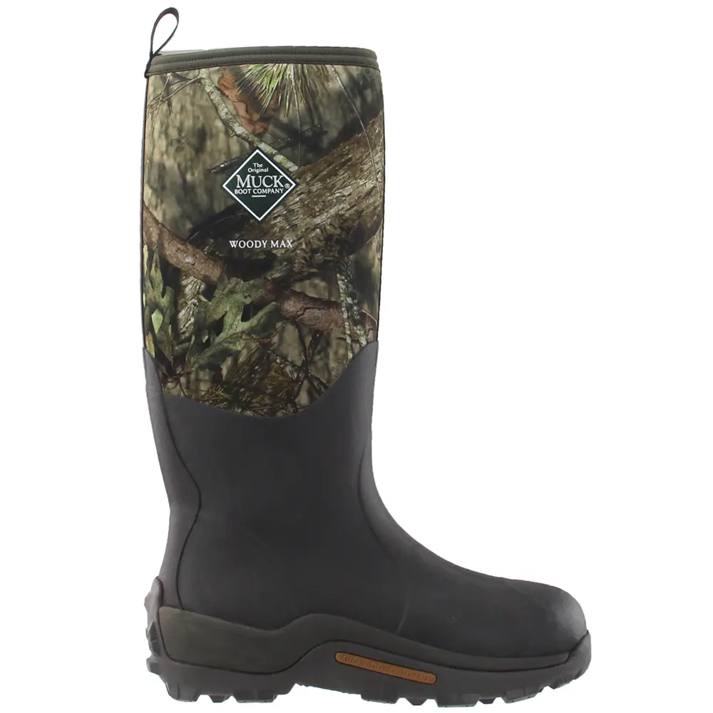 Muck Boot Mens Woody Max Knee High Camouflage Pull On Snow Casual Boots Knee High - Brown