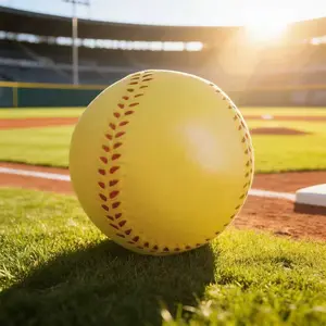 PU Foam Training Baseball Ball, Stress Relief Hit Throw Catch Practice Ball, Suitable for Adults over 14 Years Old