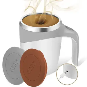 Mamicron - Automatic Stirring Magnetic Mug Rechargeable Model Stirring Coffee Cup Electric Stirring Cup Lazy Milkshake Rotating Cup
