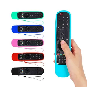 Silicone Remote Control Case, 1 Count Dustproof Remote Control Cover, Remote Control Protector, Household Accessories for LG MR21GC