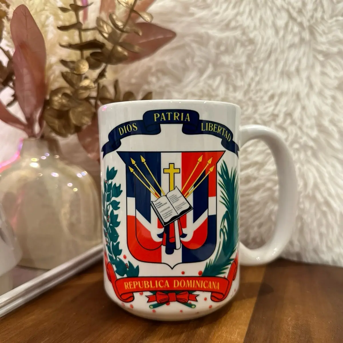 Republica Dominicana / Escudo 15 OZ mug Republica Dominicana / Escudo 15 OZ mug