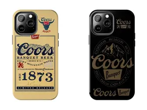 Trendy Vintage Coors Banquet Since 1873 Beer Phone Case Compatible with iPhone 7, 8, X, 11, 12, 13, 14, 15, 16 17 & Samsung Galaxy S21, S22, S23 & S24 S25 series