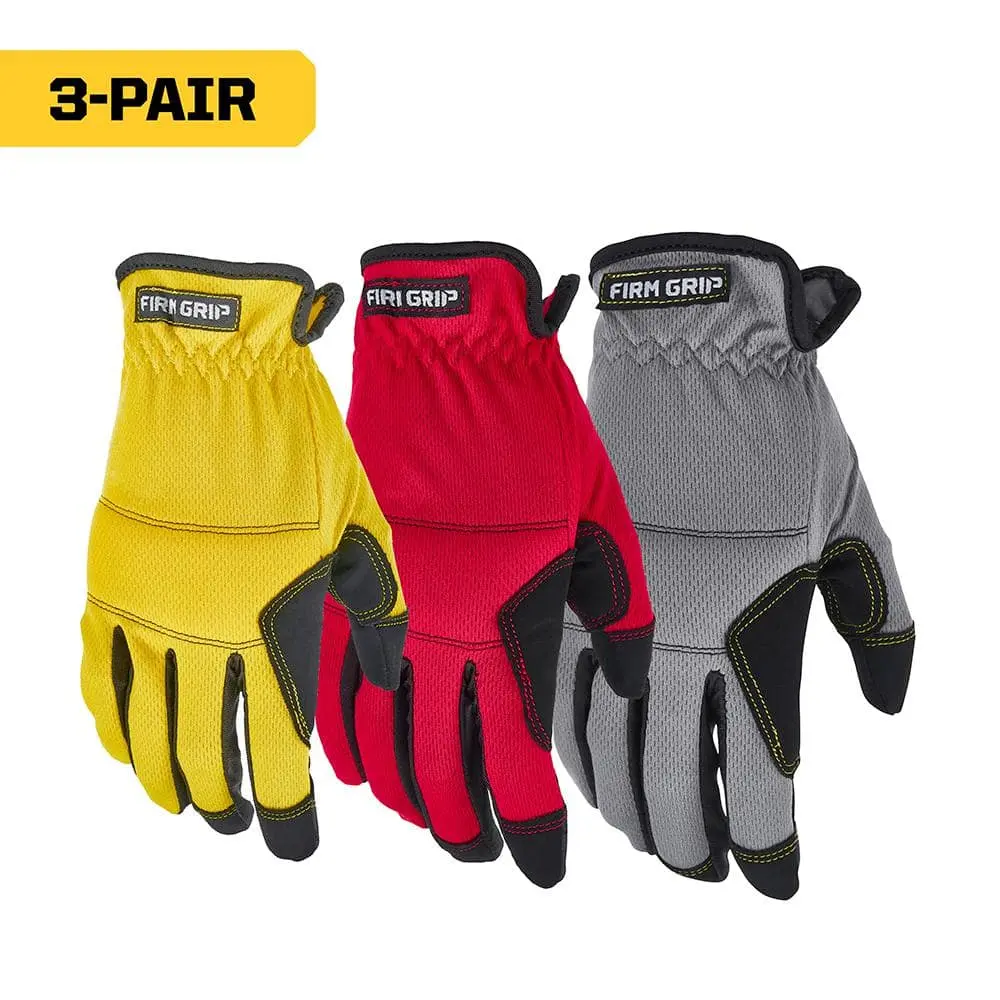 Large Utility Work Gloves (3-Pack) Large Utility Work Gloves (3-Pack)