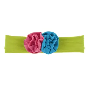 Flower Headband in Meadow with Flamingo/Amazon