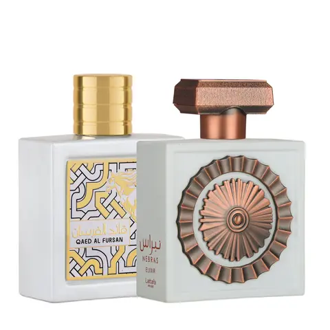 Lattafa Pride Nebras Elixir + Qaed Al Fursan Unlimited EDP 100ml Bundle