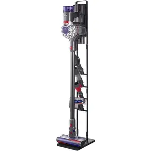 VEVOR Vacuum Stand, Compatible with V6 V7 V8 V10 V11 V15, Stable Vacuum Stand Holder with 6 Hooks for DC30 DC31 DC34 DC35 DC58 DC59 DC62 D74 Cordless Upright Vacuum Cleaners AccessoriesVEVOR Super Brand Day