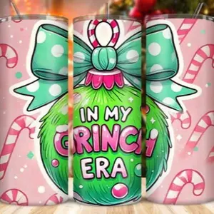 Green era | 20oz Skinny sublimation tumbler transfer print out (TRANSFER ONLY, NOT A FINISHED TUMBLER)