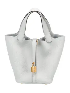 Pre-owned HERMÈS Taurillon Clemence Shoulder Bags 2023 Clemence Picotin Lock 22 B stamp shoulder bag xiaotang20260308105