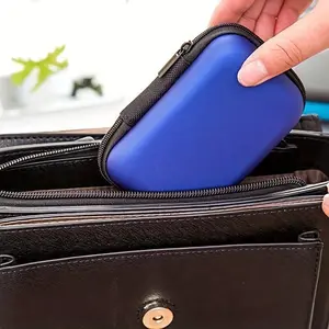 1pc Travel Light With This Portable Mini Storage Bag: Versatile And Lightweight Zipper Organizer Travel Accessories Organizer Pouch