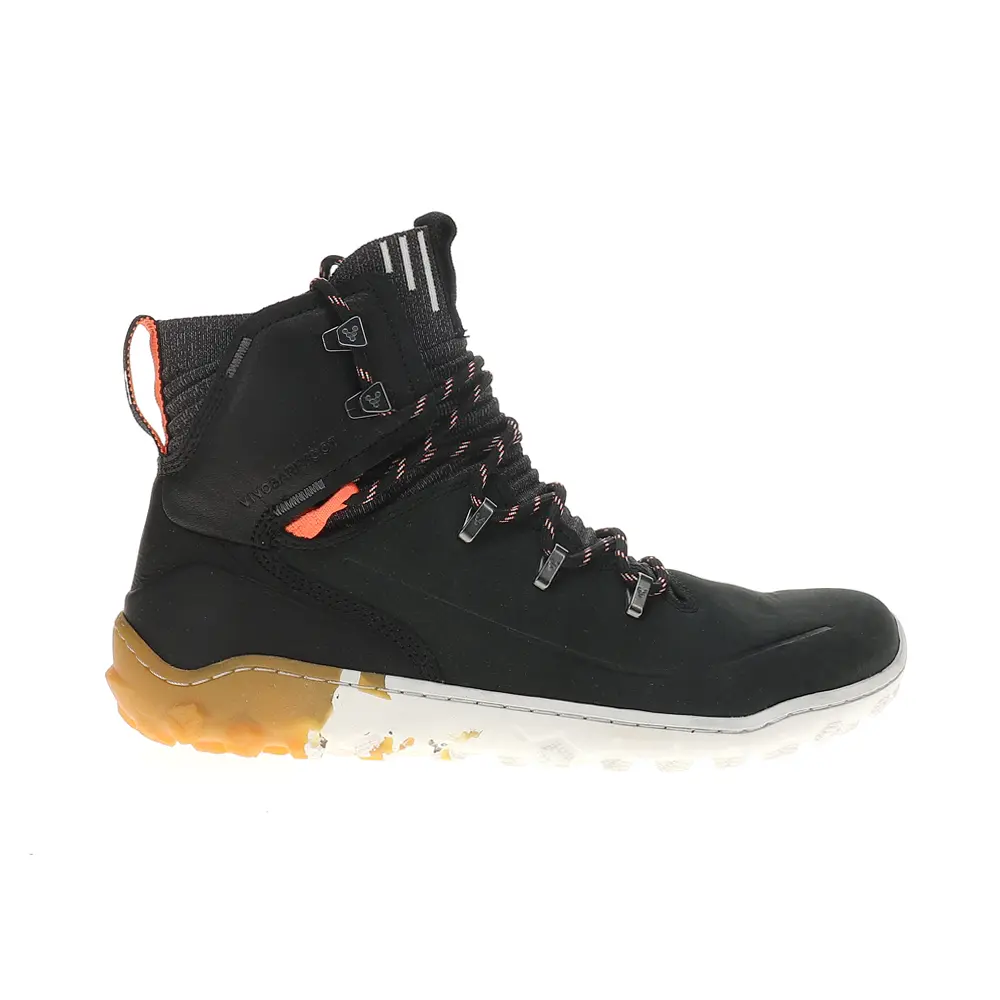 Vivobarefoot Womens Tracker Decon Firm Ground 2 Jjf Round Toe Hiking Casual Boots Ankle - Black