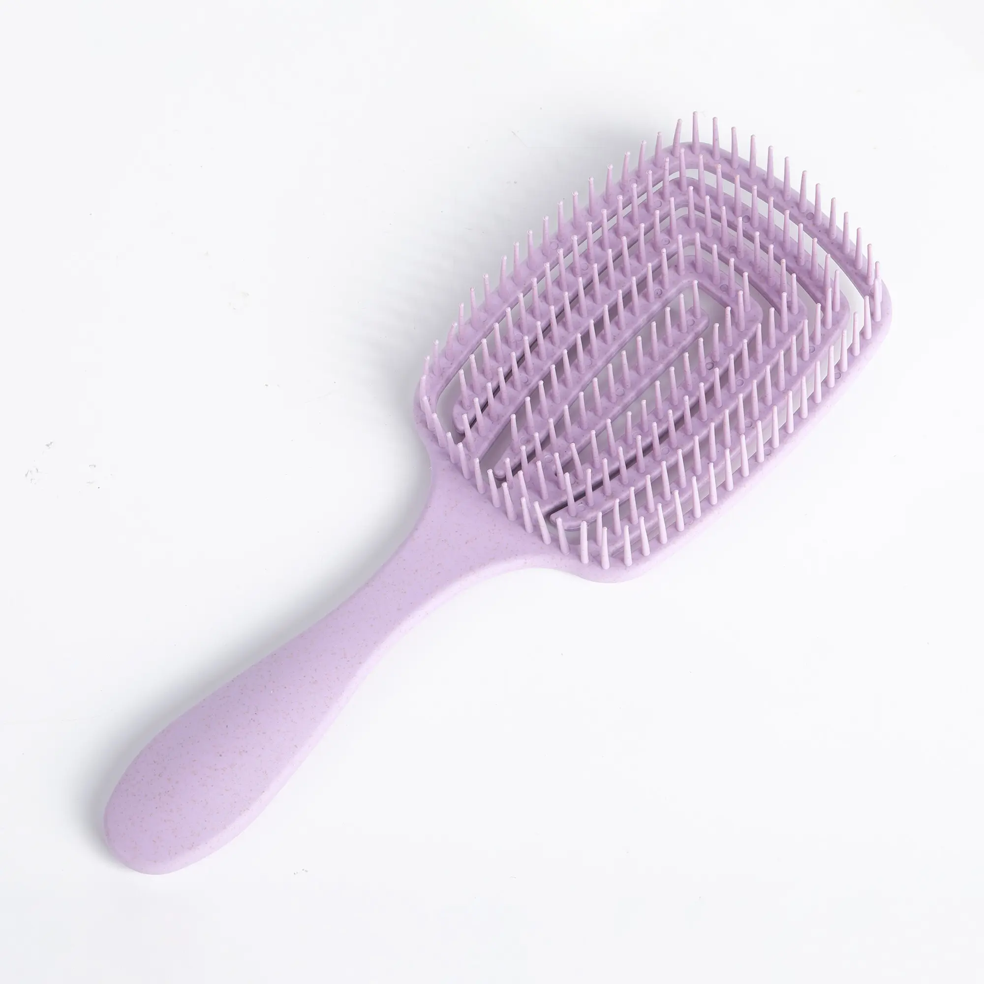 Square Hair Brush with Wide Bristles, Detangling Comb for Wet and Dry Hair, Anti-Knot Scalp Massage Brush for Curly and Straight Hair, Detangler Brush, Detangling Hairbrush