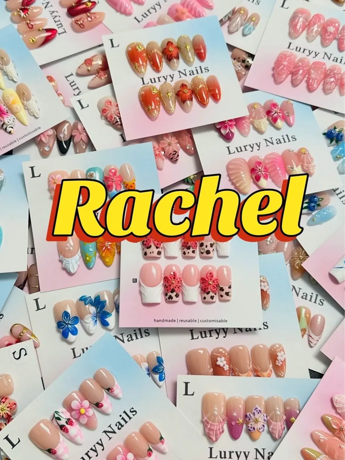 Rachel:Customized Nails Picked In Liveroom Rachel:Customized Nails Picked In Liveroom