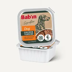 Signature Wet Dog Food, Chicken Flavor,  3.5 oz, 32 Pack