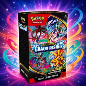 Pokémon Trading Card Game: Mega Evolution Chaos Rising Booster Bundle