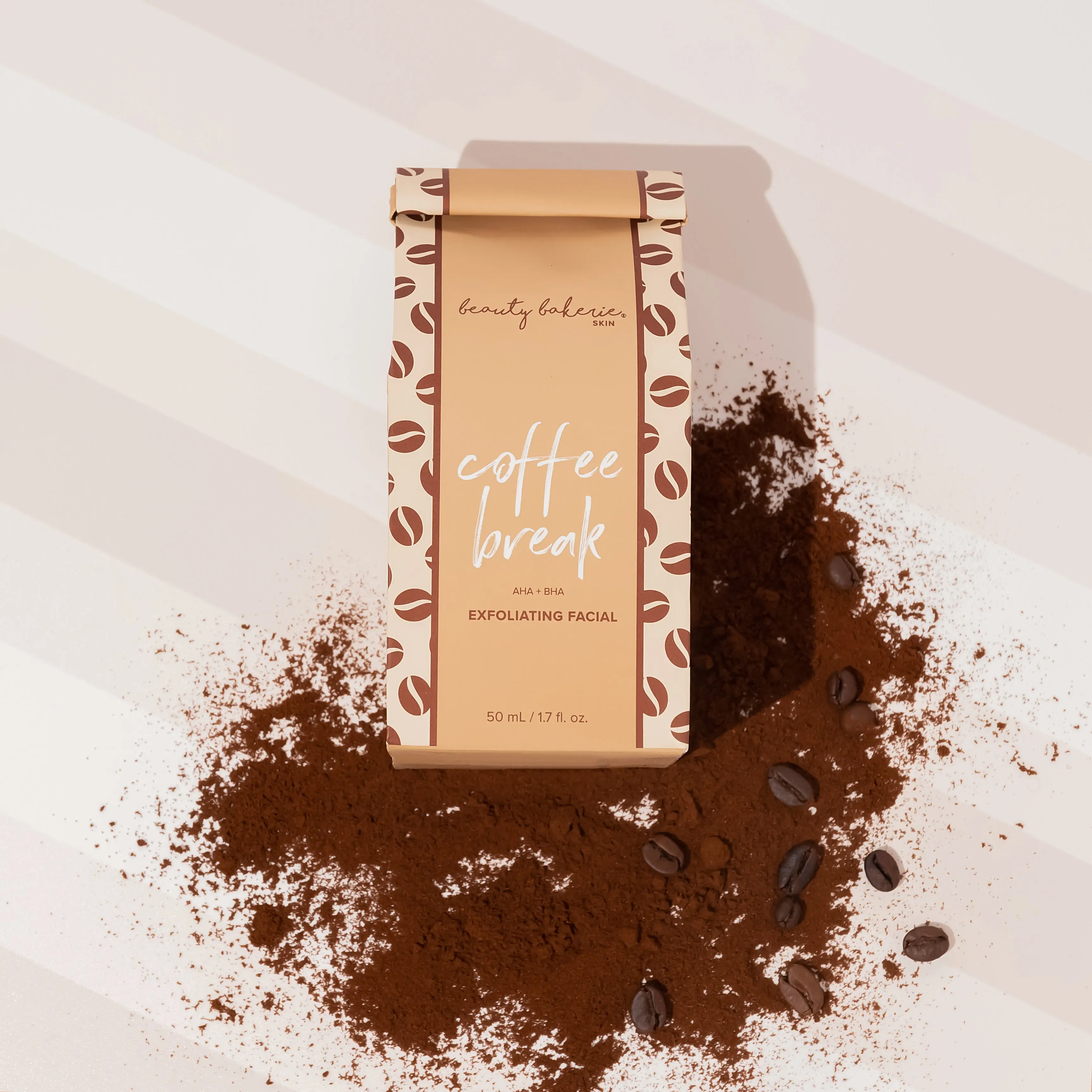 AHA + BHA Exfoliating Coffe Facial Cleanser