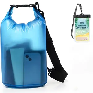 Dry Bags for Kayaking Waterproof, 5L/10L Dry Storage Bag, Roll Top Wet Bag for Swimming, Boating, Fishing,Camping & Beach