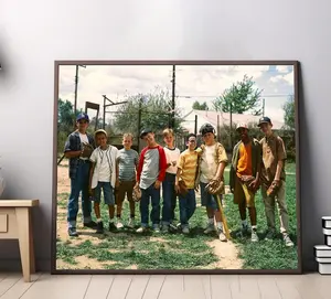The Sandlot Movie Poster Print, Classic 90s Baseball Film Art, High Quality Vintage Cinema Wall Decor for Home Theater, Retro Sports Movie Gift for Film Lovers