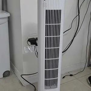 【New】Tower Fan for Bedroom, 28dB Silent Standing Fan with 12H Timer, Smart Auto Mode, 64° Oscillating Bladeless Cooling Fan for Home Office