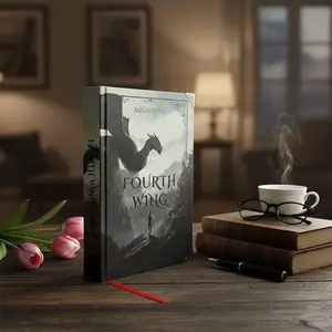 Xaden POV Fourth Wing Fanbound Book Hardcover Custom Original Cover Exclusive Fourth Wing Fanbound Edition