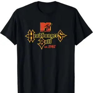Mens Headbangers Ball 87 T-Shirt