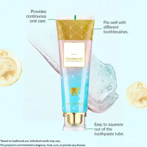 Daily Gentle Toothpaste for Confidence Boost Odor Elimination Oral teeth whitening solid toothpaste Purple Teeth Whitening Toothpaste