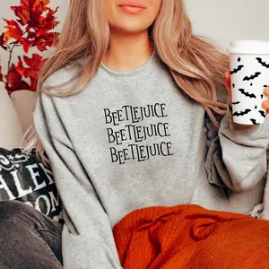 Beetlejuice Sweatshirt Crewneck Unisex Sweaters