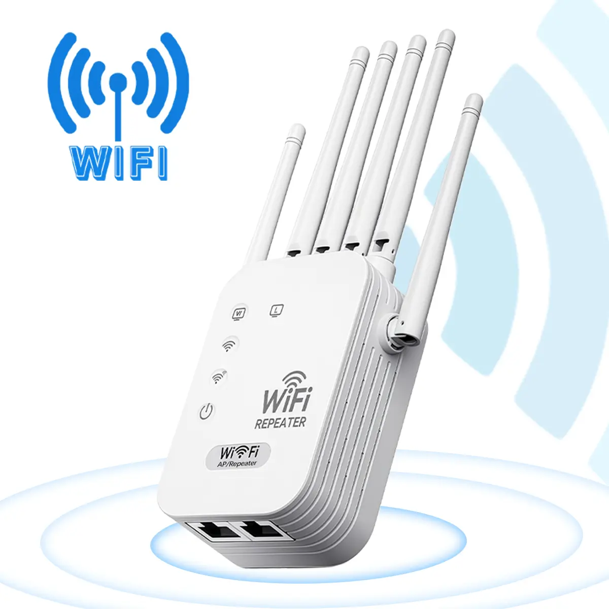 WiFi Signal Booster, WiFi Repeater Extender, 2026 WiFi Extender with 6 ...