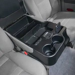 Center Console Cup Holder Matte Black Fit For 2003-2012 Dodge Ram 1500 2500 3500