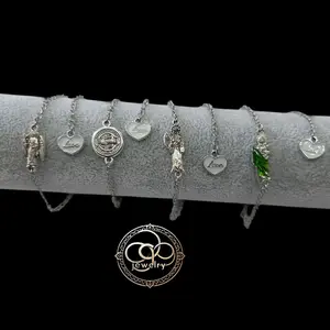 Espiritual anklet, Santa M, San Miguel Arcangel, San Judas Tadeo, San Benito