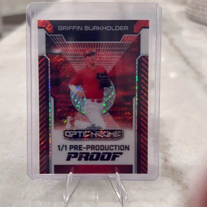 2025 Leaf Optichrome Griffin Burkholder 1/1 Pre-Production Proof