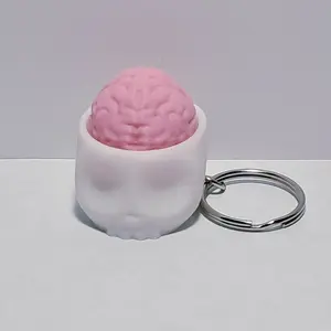 3D Printed Skull Cap Fidget Clicker