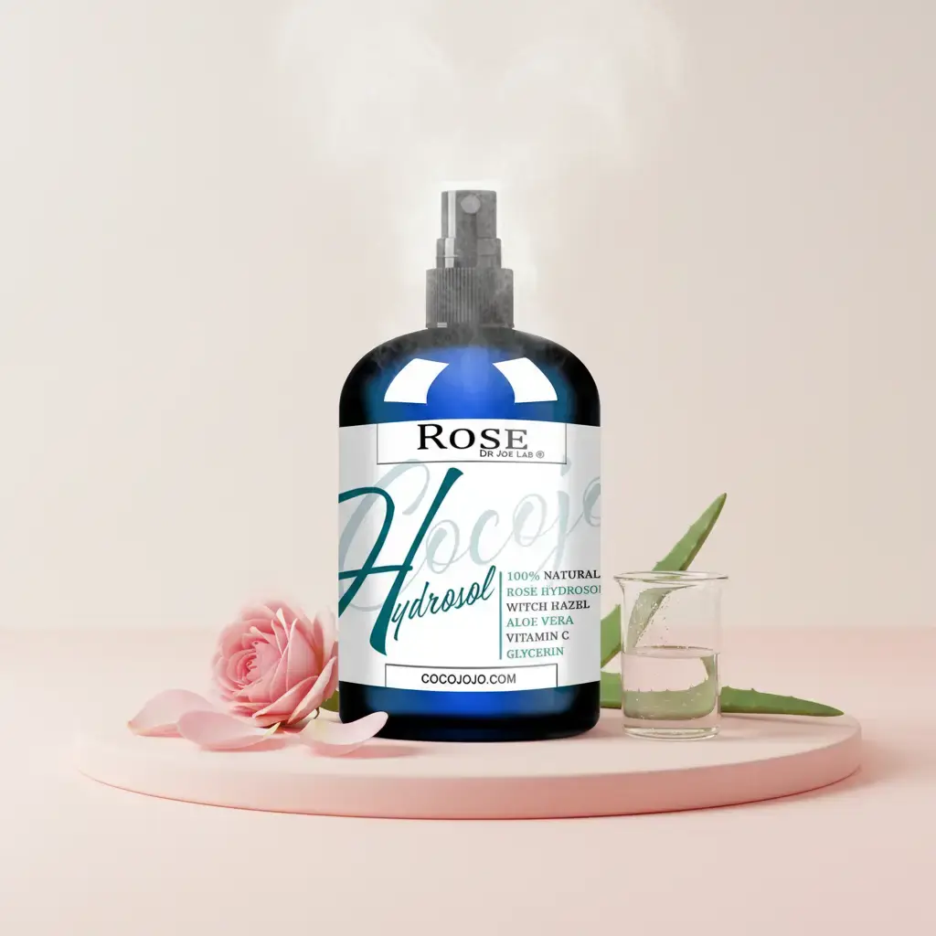 DR JOE LAB Rose & Glycerin Toner Hydrating Facial Toner 32oz 128oz/1Gal with Aloe Vera Vitamin C & Witch Hazel for Supple Youthful Skin