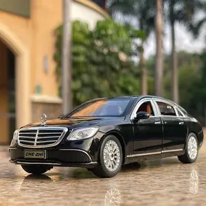 1:24 Mercedes-Benz E300 Starlight Roof Interior Alloy Die-cast Toy Car Metal Toy Car Model Sound and Light Series Children's Toy