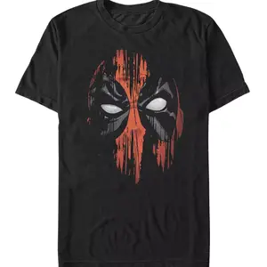 Deadpooll Paint Streak Mask Vintage Graphic Tee Sweatshirt Hoodie, Super Hero, Movie Tee, Womenswear Menswear Top