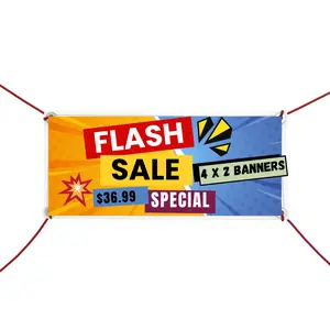 4 x 2 - Custom Vinyl Banner