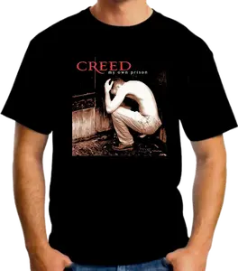 [SALE UP TO 30%] Creed My Own Prison T-Shirt, 90s Rock Band Music Graphic Tee, Classic Retro Fan Shirt, Unisex Crewneck Made Using 100% US Cotton, Design & Printed In The USA
