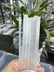 Mia(9535)gc.Selenite stick cleans negative energy and brings calm mood and sound sleep,$35/kg