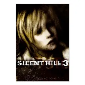 Silent Hill 3 Premium Poster – Horror Game Wall Art | Heather Mason Gaming Print | Survival Horror Room Decor | High-Quality Artwork