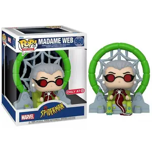 Funko Pop! Madame Web Deluxe, Spider-Man 960 - Target Exclusive Vinyl Figure