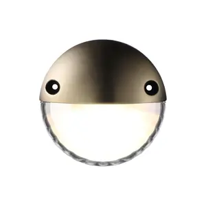 LeonLite® Nova Deck & Rail Light - Brass Brown - 3000K