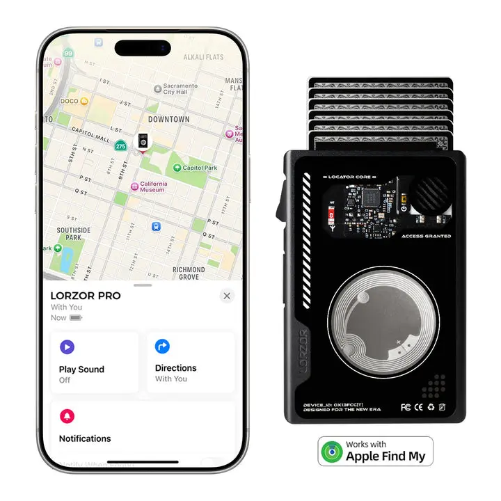 LORZOR Wallet Pro - Trackable Smart Wallet LORZOR Wallet Pro - Trackable Smart Wallet