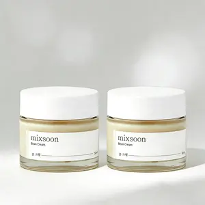 mixsoon Bean Cream 1.69 fl.oz / 50ml - Intensive Facial Cream, Korean Moisturizer for Radiant Glass Skin & Long-Lasting Hydration