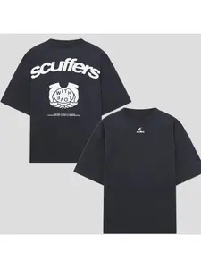 Summer Fashion Men's T-shirt Scuffers Top Luxury Brand Letter Print T-shirt Short Sleeve T-shirt Women's Fashion Crew-neck Top