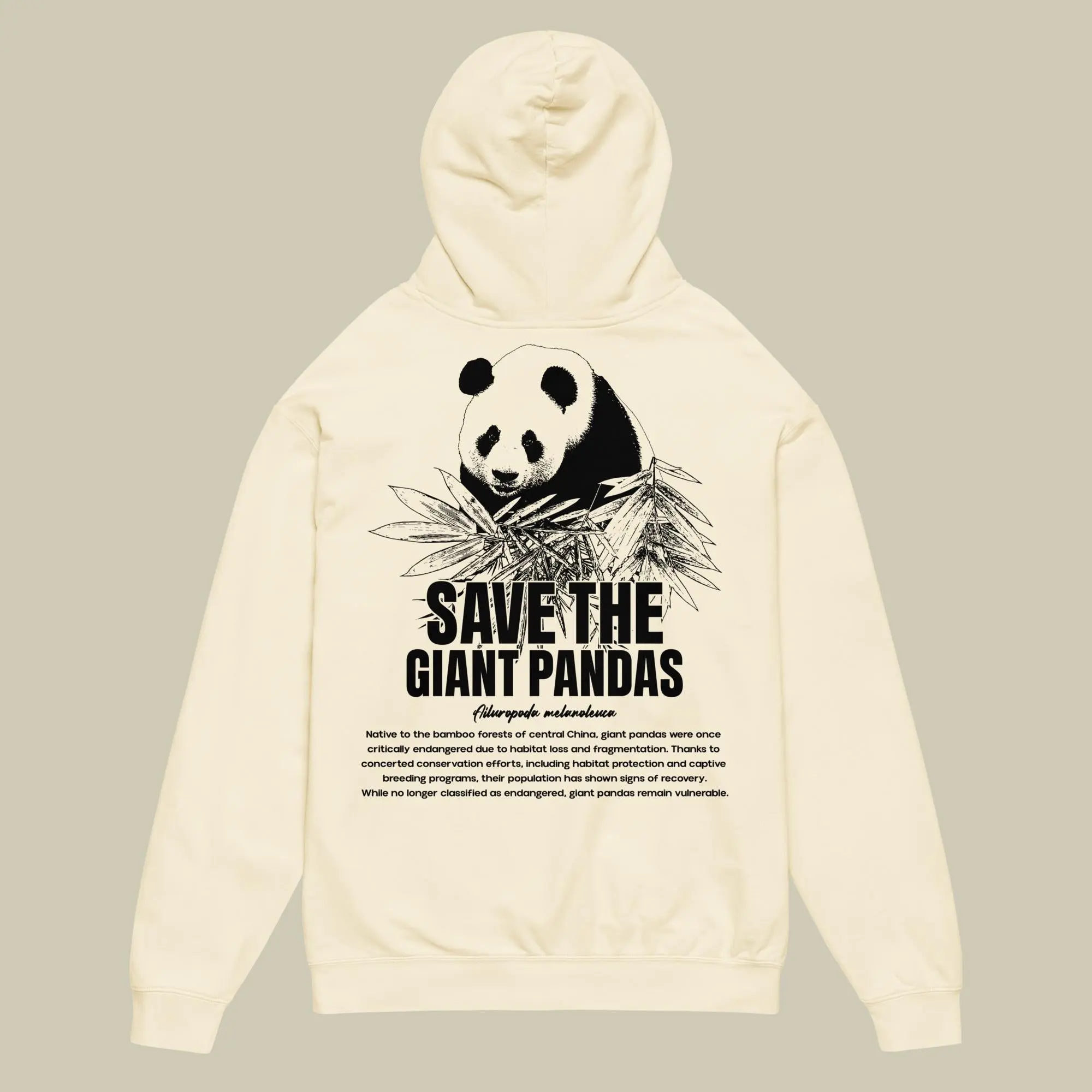 SAVE THE GIANT PANDAS HOODIE