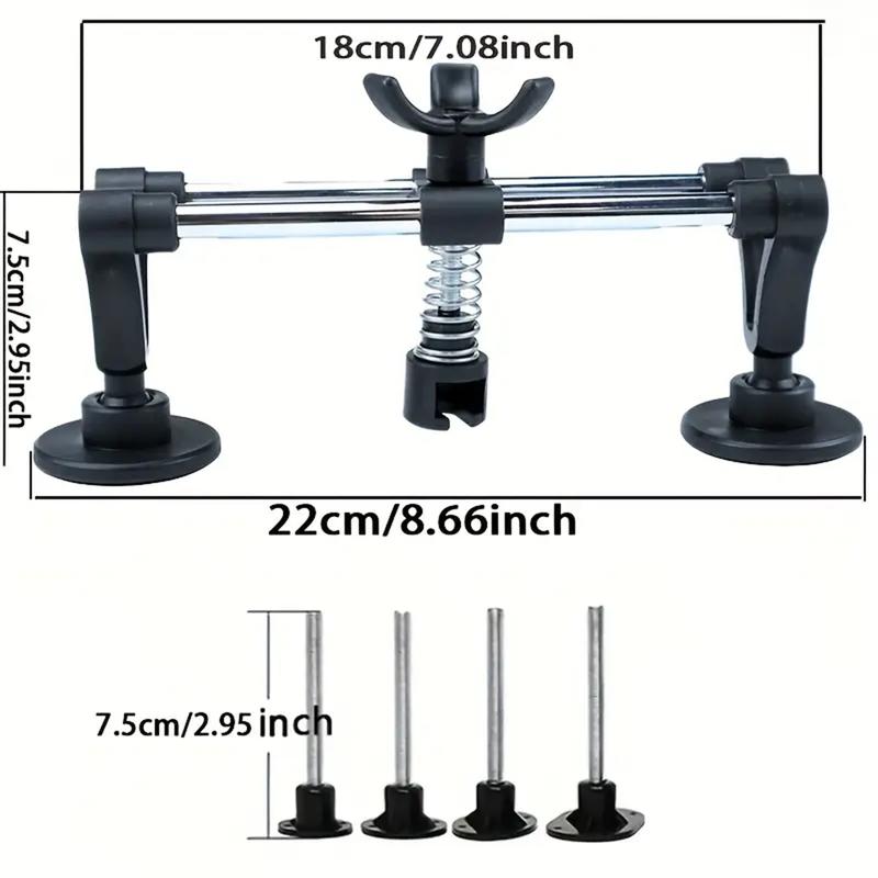 Car Dent Puller Kit, Car Dent Remover, Car Repair Tools, Body Repair Tool with Dual Rods, Ice Scraper, Adjustable Suction Cup, Easy Use Design, High Quality Material